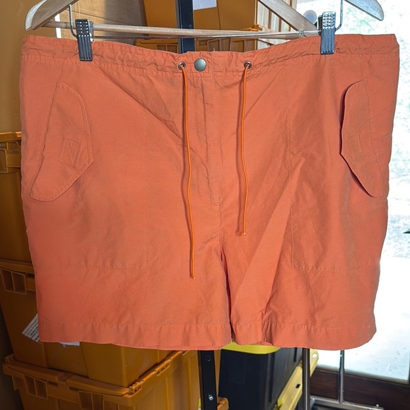 Lauren Ralph Lauren Other - Lauren Ralph Lauren 100% Cotton Orange Board Shorts Size Medium